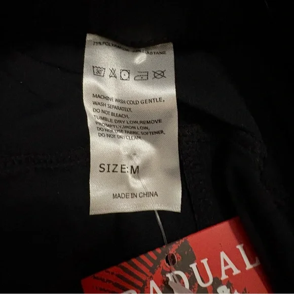 Gradual Women's Black Athletic Ankle Pants sz medium - Picture 6 of 8